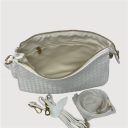 borsa con tracolla removibile intreccio